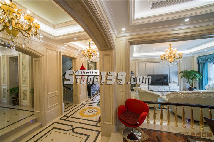 錦盛石業工程案例之臺州楊家山一號石材別墅