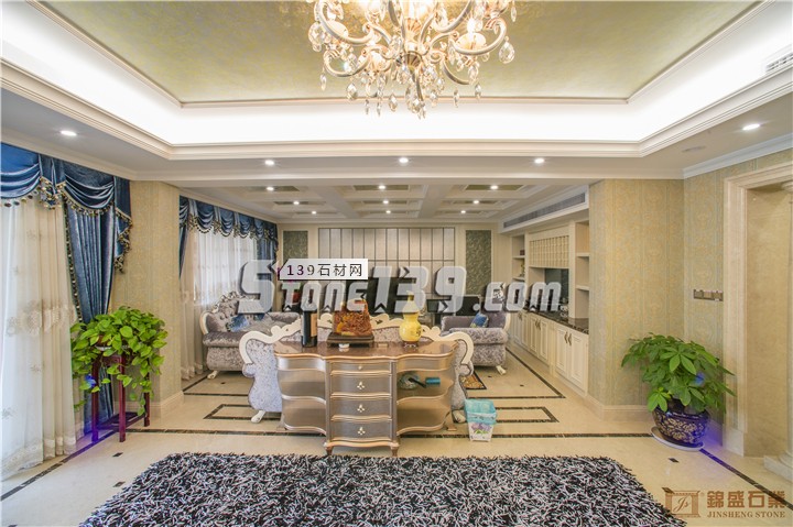 錦盛石業工程案例之臺州楊家山一號石材別墅