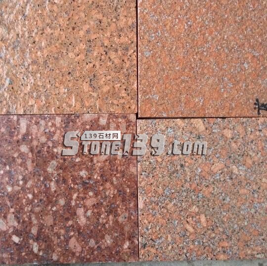 江西博勝石業(yè)主營紅色花崗巖映山紅、代代紅石材