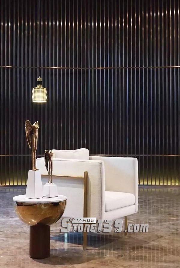 大理石+金屬，輕奢風的最佳cp