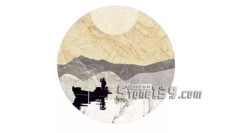 石材拼花，給空間以藝術的點綴