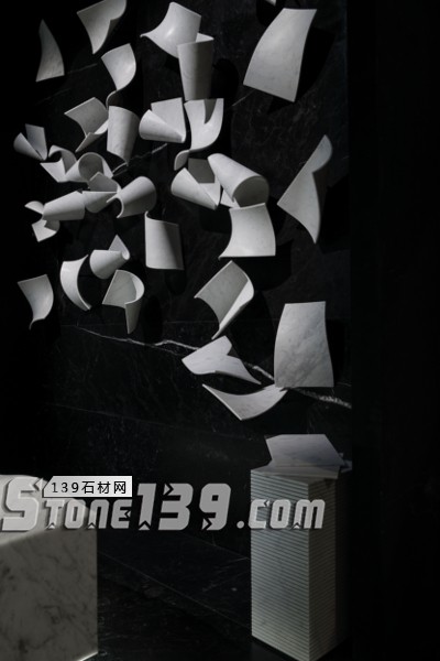 意大利石材展會上的那些大理石藝術品