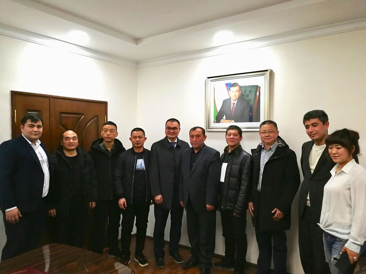 南安市石材機(jī)械輔料產(chǎn)業(yè)聯(lián)合會一行到訪烏茲別克斯坦