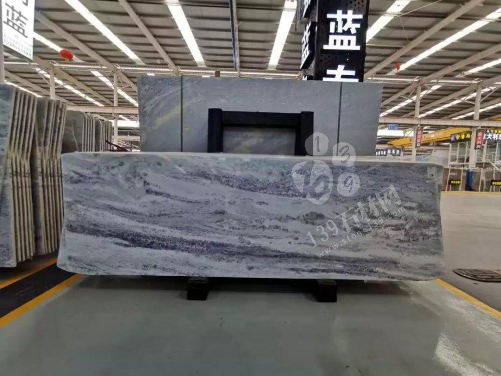 藍水晶奢石（夢幻藍、藍天白云）介紹