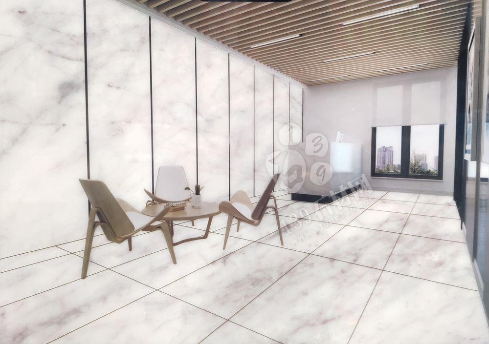 水頭新卡拉拉白（香雪白）大理石產品及部分應用案例欣賞