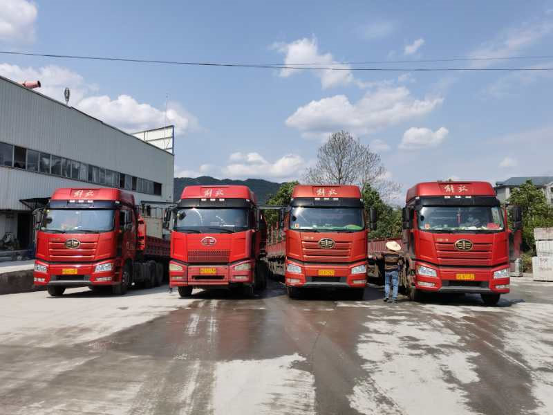 五蓮石材復(fù)工裝車(chē)頻繁 石材產(chǎn)業(yè)園發(fā)出600余車(chē)次，庫(kù)存將售罄