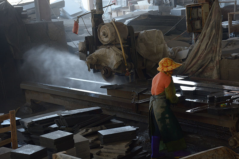 石材行業(yè)里的女人，巾幗不讓須眉 能頂半邊天