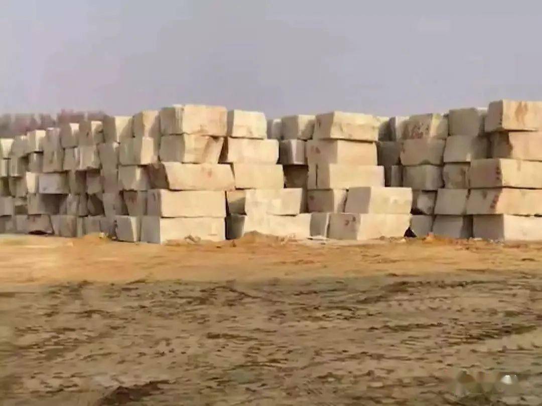 隨州石材工業區石材企業分布簡圖（隨州白麻和黃金麻花崗巖）