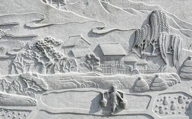 石材雕刻技術中的六大工藝（浮雕、圓雕、鏤雕、透雕、沉雕、線雕）